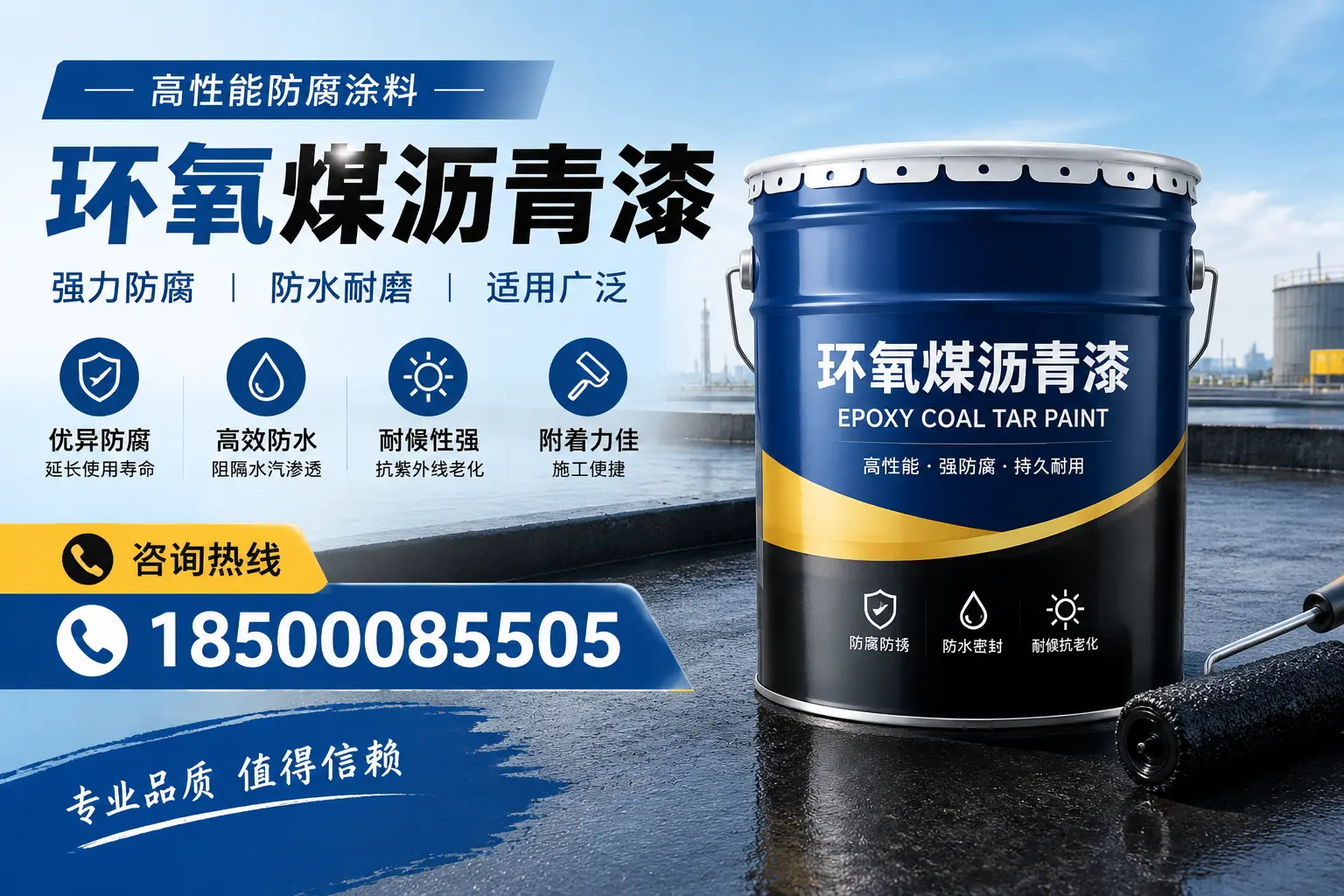 环氧煤沥青漆的主要成分与功能，鹤壁用户深度了解